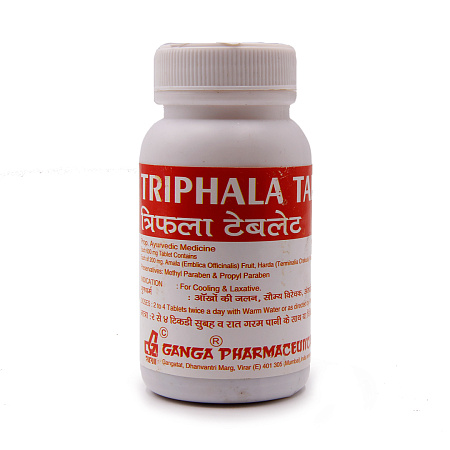 Triphala Guggul Ganga Трифала от 100 болезней 100таб