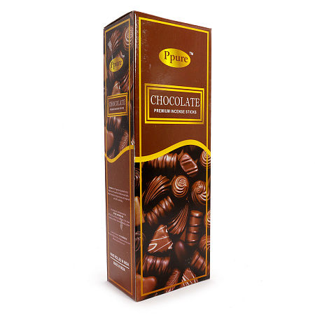 Благовония Ppure CHOCOLATE Hexa аромапалочки уп-6шт 