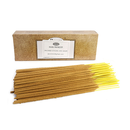 Благовония весовые Ppure Man Mandir УЦЕНКА уп-200гр аромапалочки  