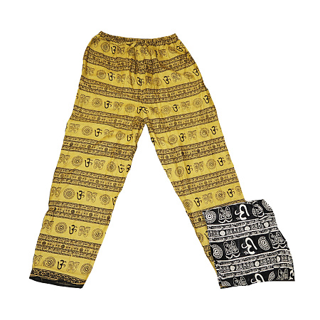 Штаны прямые хлопок цвета Микс