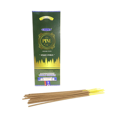 Благовония Satya Hexa Pine Сосна аромапалочки уп-6шт SH-PIN