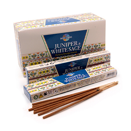 Благовония HEM Juniper White Sage Masala 15gm уп-12шт шалфей масала