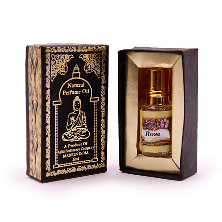 Масло парфюмерное Роза Rose Индийский секрет 5ml 