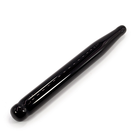 Массажер палочка из пресов камня черный агат для массажа точек акупунктуры Литотерапия