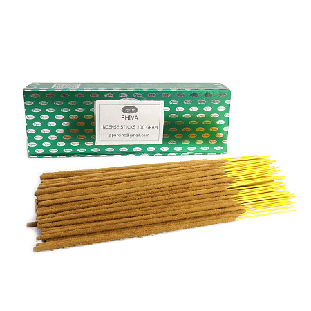 Благовония весовые Ppure Shiva УЦЕНКА уп-200гр масло семян Рудракши Манго Виноград и мед