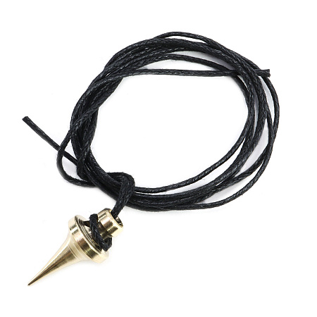 Маятник для биолокации металлический Вещунья