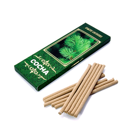 Натуральные Благовония Арома Сосна 10шт сосновая хвоя и смола сосны