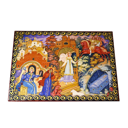 Сувенир Шкатулка 4см-11см-16см Роспись Сказка