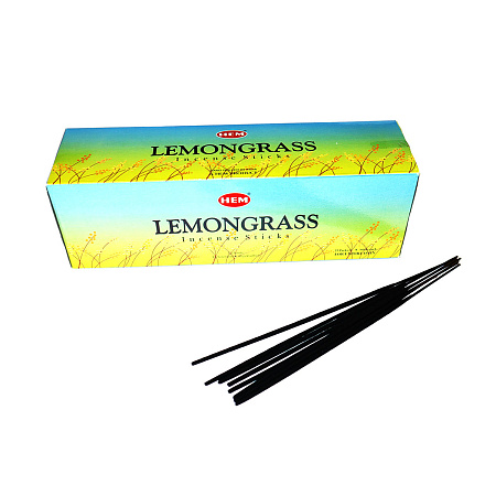 Благовония HEM sq Lemon Grass Лимонная трава уп-25шт 8 палочек