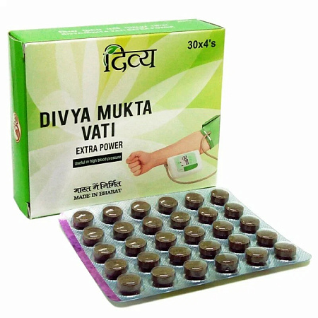 Ayurveda Mukta Vati Divya Мукта вати Дивья 120таб