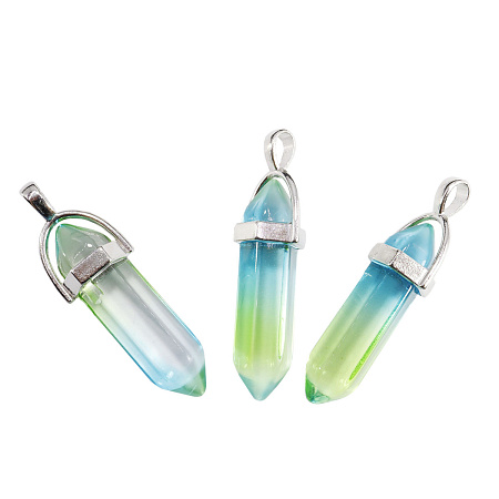 Кристалл камень Александрит салатово-голубой применяется для сердечной чакры 3см