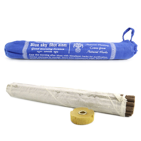 Благовония Непал Blue Sky 18см палочек 19шт