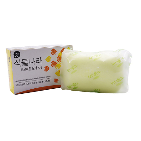 Мыло LION с экстрактом ромашки Botanic Nation Camomile 100гр