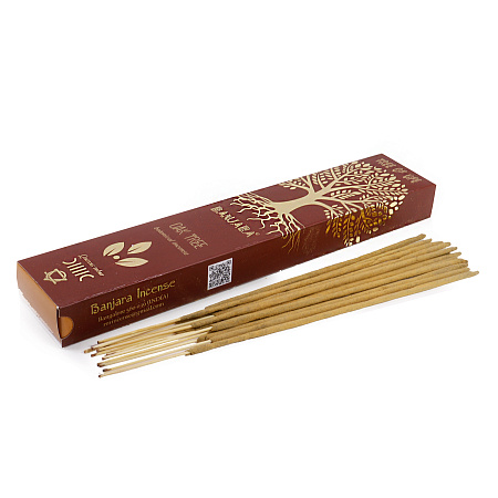 Благовония BANJARA Tree of Life OAK Super Premium качество светлые пыльцовые 12 палочек Botanical 