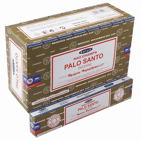 Благовония Satya B 450B15PS Palo Santo (Bangalor) 15gm уп-12шт
