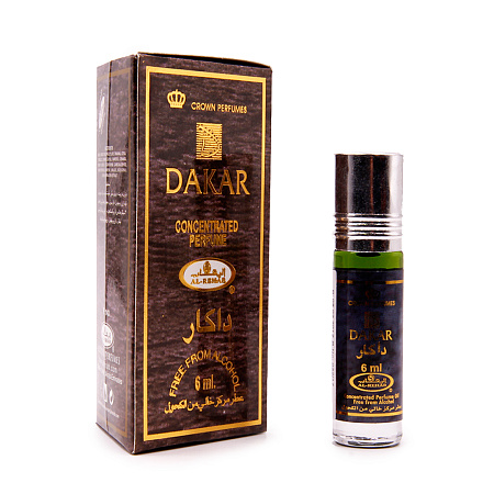 Масло парфюмерное AL REHAB Dakar мужской аромат 6ml