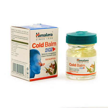Бальзам Himalaya Cold Balm от простуды 10гр 