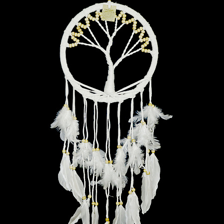 Ловец снов из макраме h-77см d-30см Дерево жизни символ процветания и счастья в доме