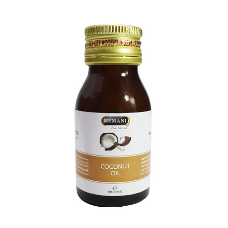 Арабское Масло HEMANI Coconut oil Кокос косметическое 30мл  