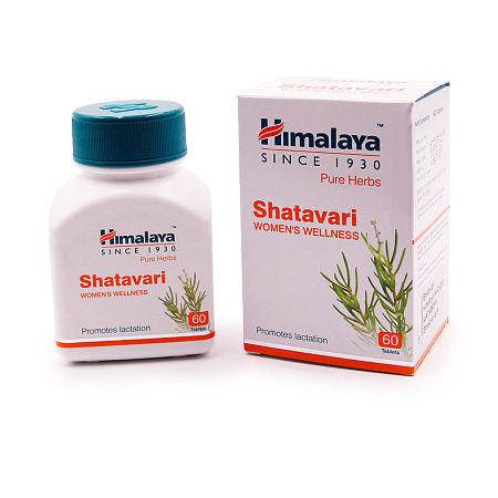 Shatavari Himalaya Шатавари Эликсир для женщин 60таб