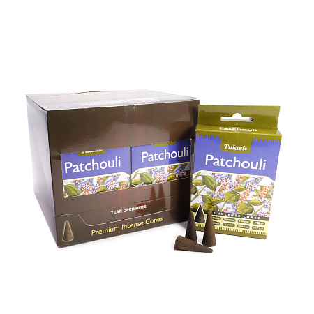 Благовония конусы Sarathi Cones Patchouli пачули уп-12шт