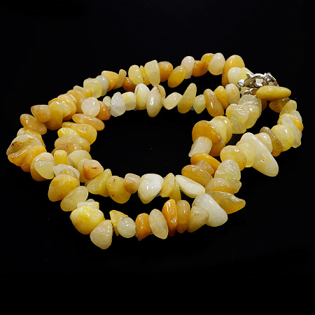 Бусы из камня Сердолик солнечная энергетика привлекает богатство 45см 