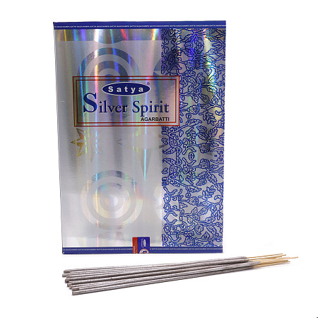 Благовония Satya M Silver Spirit Серебрянный аромат 20gm уп-12шт