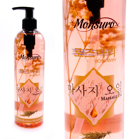 Масло массажное Monsuro Rose Mary 400ml