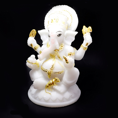 Статуэтка Ганеш 12см символ преодоления препятствий и обретения богатства через мудрость