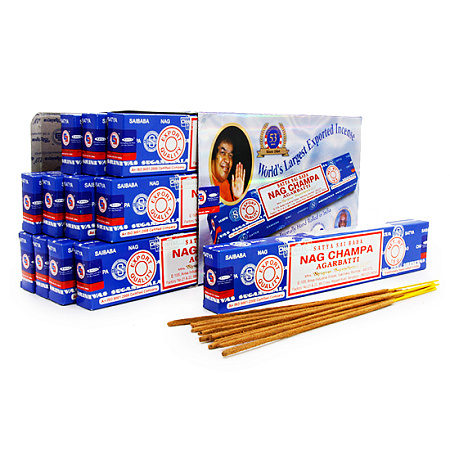 Благовония Satya Nag Champa Нагчампа масала 40gm уп-12шт