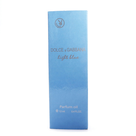Масло парфюмерное с феромонами DOLCE GABBANA light blue 12ml   
