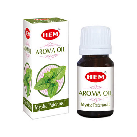 Масло HEM Mystic Patchouli 10мл ароматическое масло для аромаламп 290-PAT
