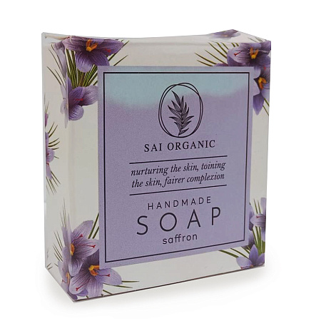 Мыло глицериновое с маслом Saffron Шафрана