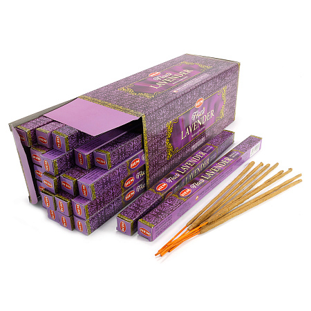 Благовония HEM sq Flora Lavender Masala лаванда уп-25шт натуральная серия