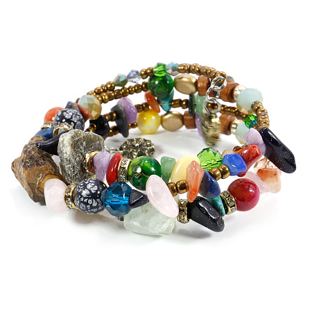 Браслет Пандора Спиралька MIX оберег на процветание и удачу