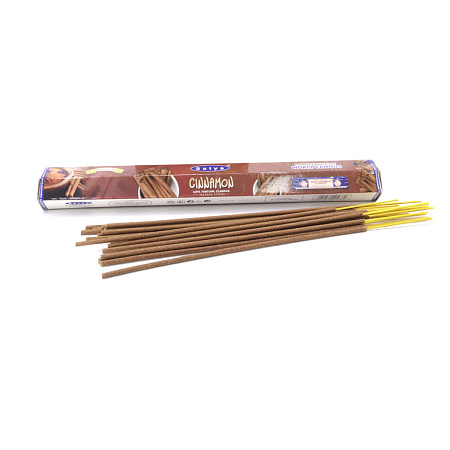 Благовония Satya Hexa Cinnamon Корица аромапалочки уп-6шт SH-CN