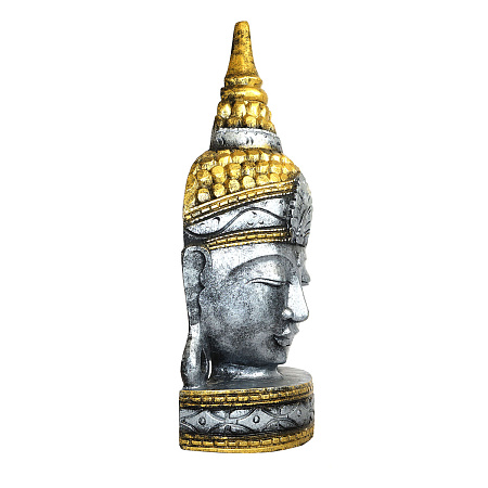 Сувенир из дерева настольная Голова Будда дерево Суар 50см