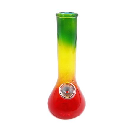 Бонг РАДУГА стекло h-16см d-3см L-6,5см классика  