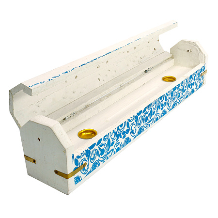 Подставка под благовония Пенал из дерева 30см-6см-5.5см HM-CB-16WH