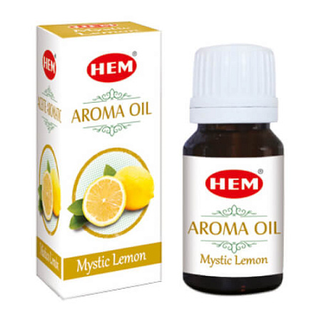 Масло HEM Mystic Lemon 10мл ароматическое масло для аромаламп 290-LEM