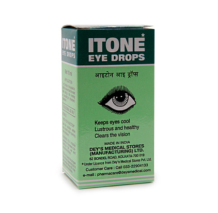 Капли ITONE глазные аюрведические 10ml 