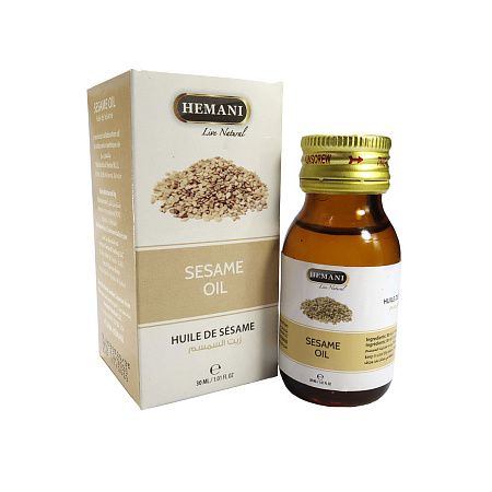 Арабское Масло HEMANI Sesame oil семена Кунжута косметическое 30мл  