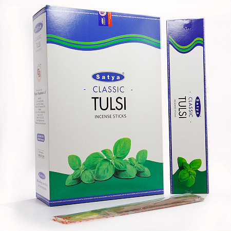 Благовония Satya 450CL-A1 TULSI Classic 18gm уп-12шт  